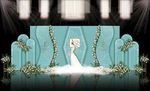 蓝色系婚礼