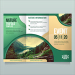 海外旅游公司旅行社三折页