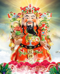 财神到 赵公明  中堂画