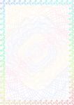 百叶彩 经销证书纹