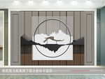 禅意背景墙