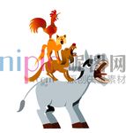 卡通动物
