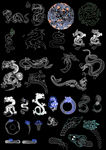 CAD古典龙纹