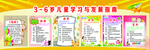儿童学习与发展指南展板