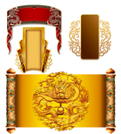 龙框素材