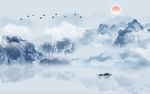 国画山水图