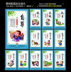 四品八德传统美德展板