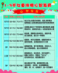 1-3岁女童体格心智发育表母婴