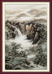 水墨山水画