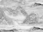 大理石山水