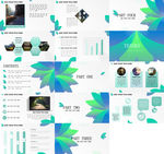 通用蓝色年终总结通用PPT