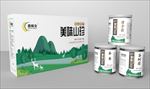山珍礼盒平面图