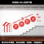 职工之家楼梯文化