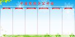 学院院务公开栏