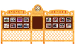 蒙古语宣传栏PSD模板