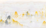 抽象油画