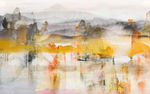 抽象油画