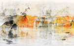 抽象油画