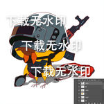 绝地求生吃鸡三件套T恤图案
