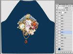 钟表美人珠宝链条欧式金属花服装