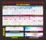 中小学或公司各种活动风采文化墙