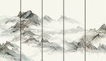 水墨山水画