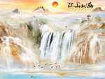 山水大理石 石纹 玉石纹 高清