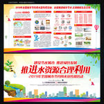 全国城市节约用水宣传周展板