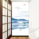 玄关水墨山水
