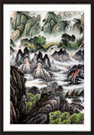 巨幅山水画