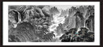 巨幅山水画
