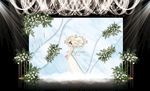 蓝色系婚礼