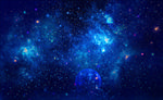 蓝色星空