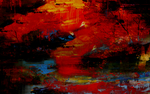 抽象油画