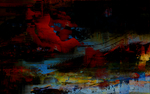 抽象油画