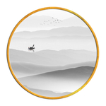 中国风   抽象山水画 大厅装