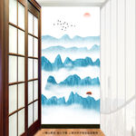 玄关水墨山水