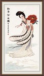 牡丹仕女图
