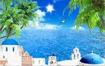 海景椰子树
