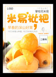 米易枇杷宣传海报