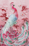 孔雀装饰画