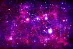 星空背景炫彩唯美星空图