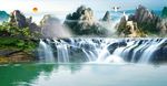 山水风景画