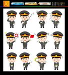 卡通警察