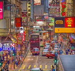 香港街景老海报