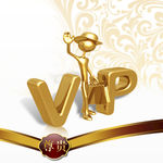 多层次 小金人 立体 VIP