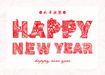 剪纸艺术新年贺卡