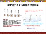 物理挂图 探究浮力的大小