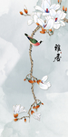 中式花鸟玄关