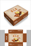 古朴雪莲果包装箱包装礼盒设计